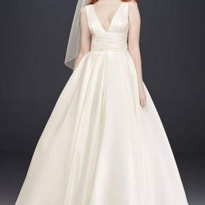 A-Line Ivory Wedding Dress